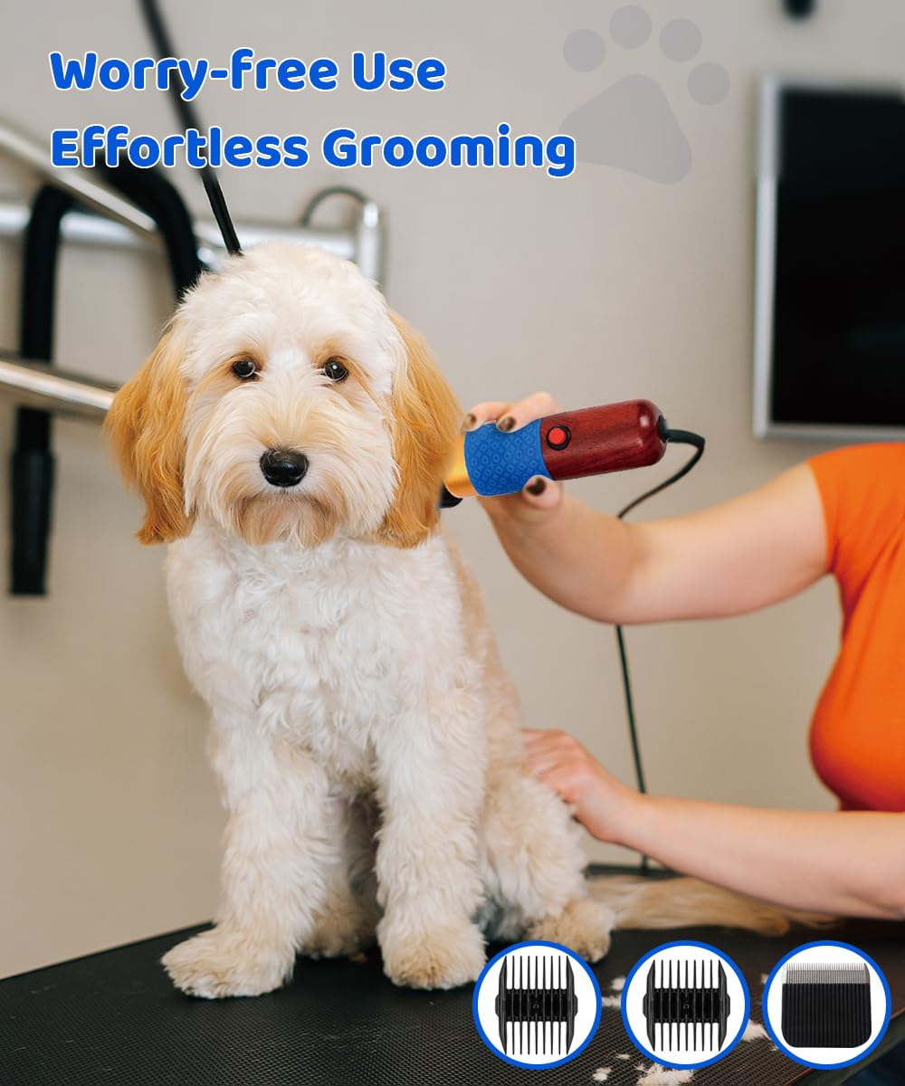 Rseaay detachable blades simplify cleaning and maintenance.