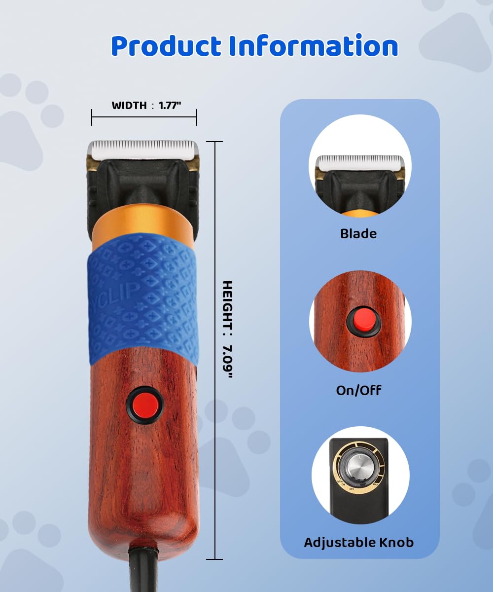 Rseaay lubricating oil included supports blade longevity and smooth cutting.