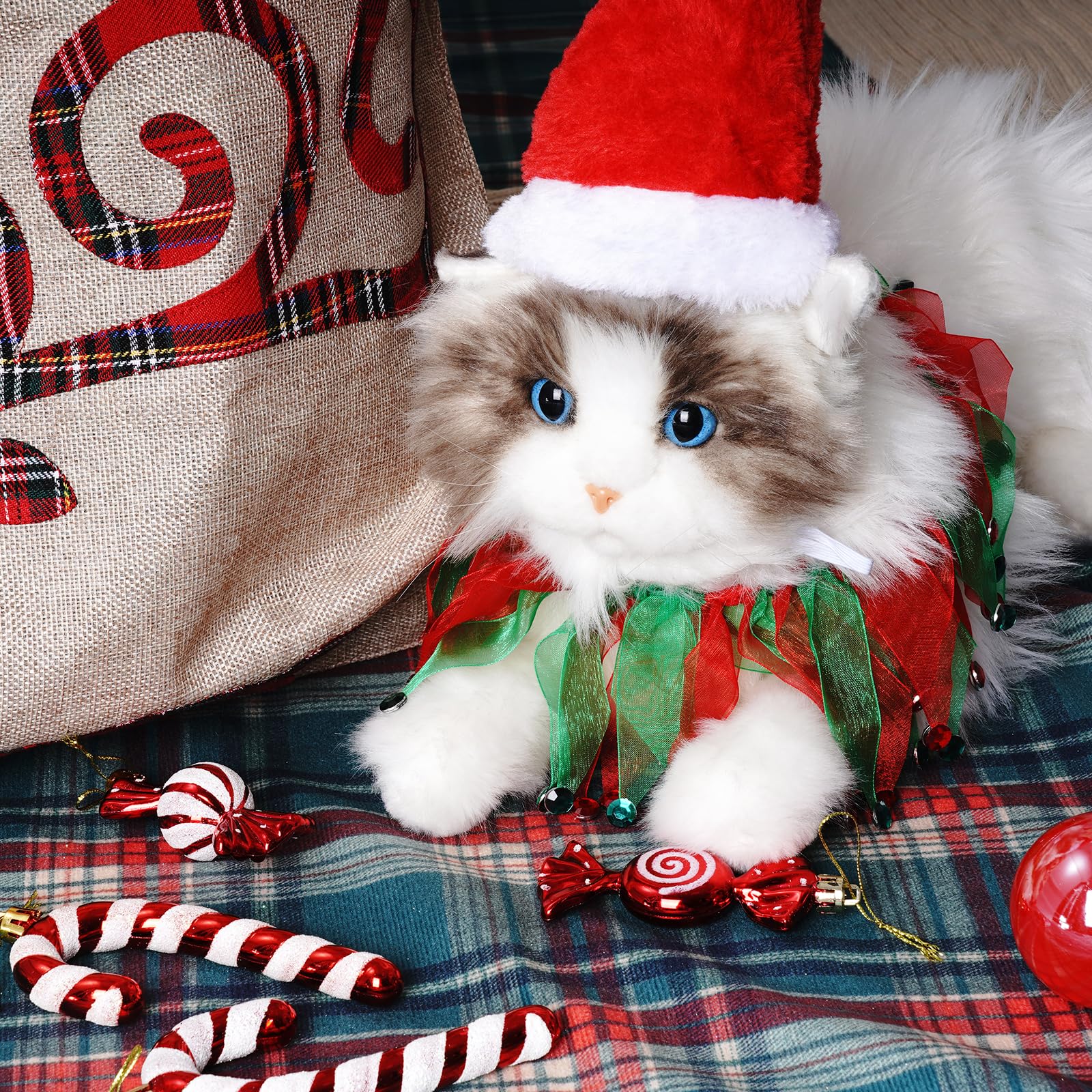 Rthjsfj Packaged-pet-costume-accessories gift-ready holiday set.