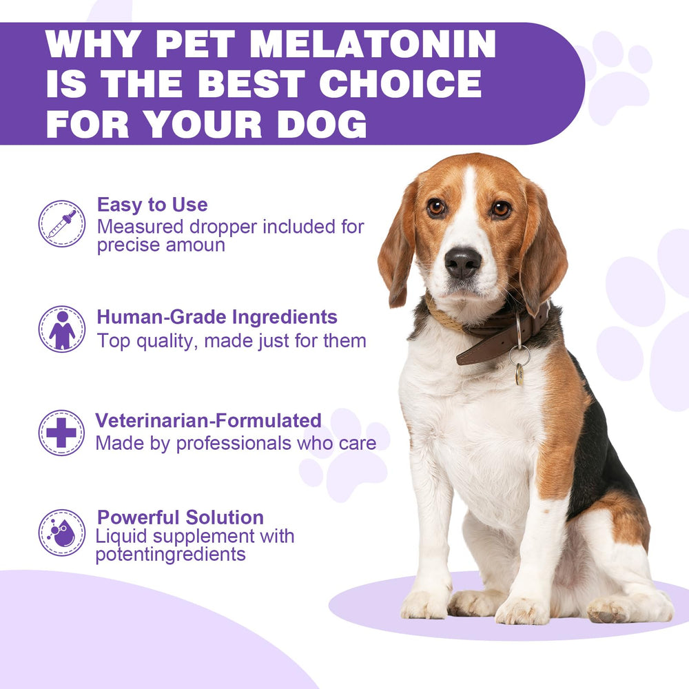 RUAKPL dog sleep aid drops on food help picky eaters accept supplement