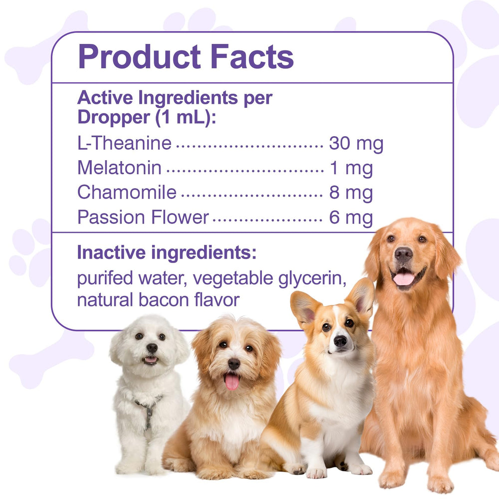 RUAKPL melatonin for dogs large breed friendly bottle for universal use