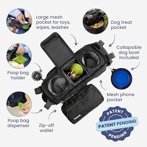 Rubyloo insulated cup holders secure large bottles to prevent spills