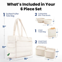 Rubyloo puffer poop bag pocket helps clean-up quick and organized walks