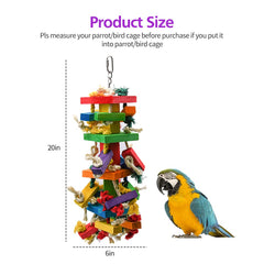 RUBY.Q bite-resistant design withstands strong parrot bites