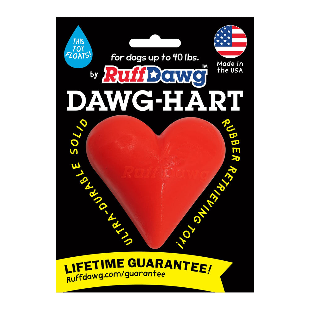 Ruff Dawg Ball neon colors improve visibility during outdoor fetch and water play.