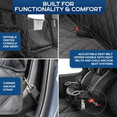 Ruff Liners door-panel protection feature preventing scratches during rides
