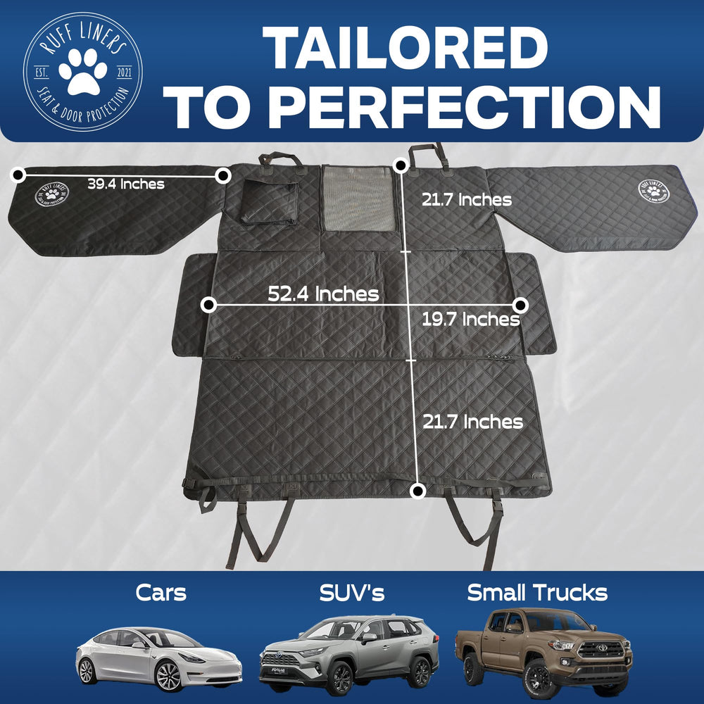 Ruff Liners easy-clean design lets you wipe down or machine wash
