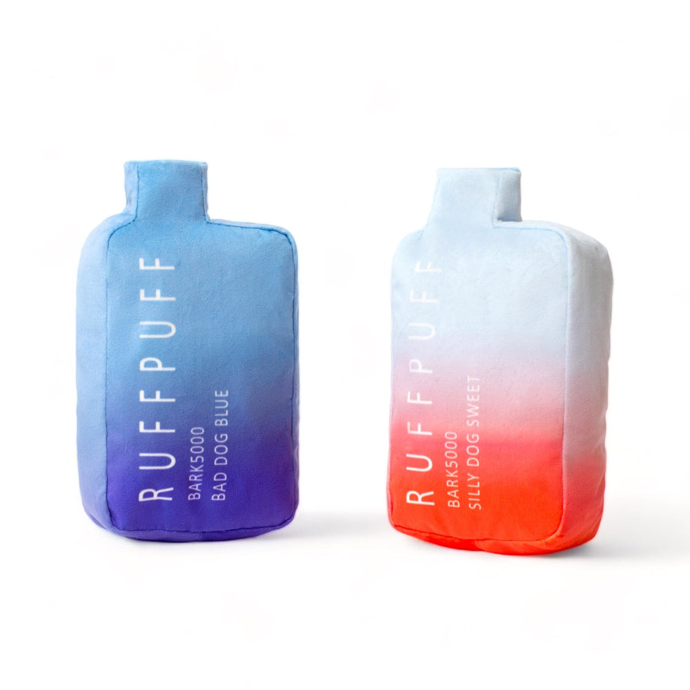 RUFF PUFF durable plush construction withstands rough play