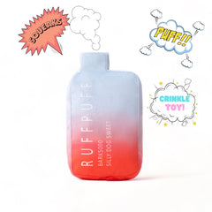 RUFF PUFF parody vape-shaped design adds humor to playtime