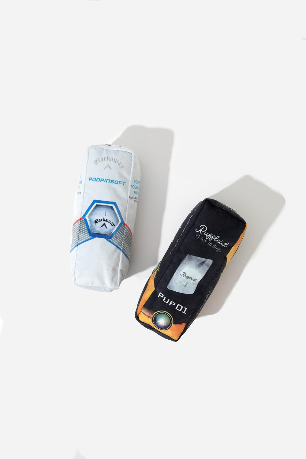 Ruff Puff golf ball toy—sized for all dogs and easy to fetch.