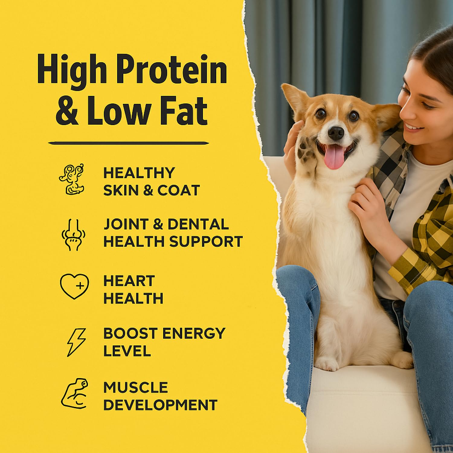 Ruff Town Rescue single-ingredient chicken—pure, simple snack for sensitive stomachs