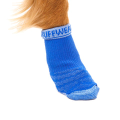 Ruffwear Bark'n Boot Socks show easy-fit design for comfortable paw protection during adventures