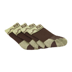 Ruffwear Bark'n Boot Socks moisture-wicking fabric keeps paws dry during hikes.