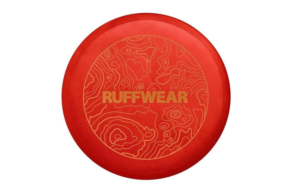 Ruffwear Camp Flyer disc packs flat for easy travel between adventures.