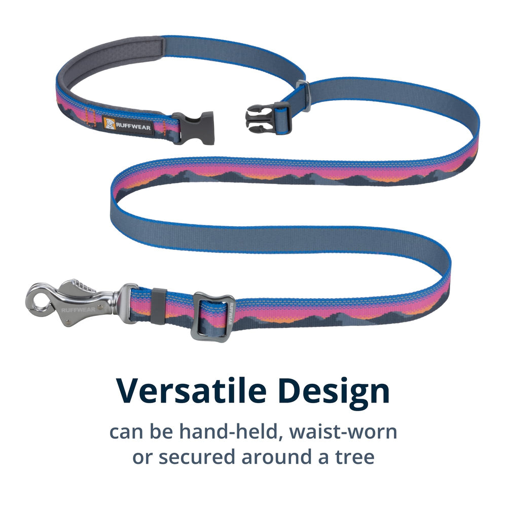 Ruffwear Crag Ex Leash accessory loop holds bags or clips.