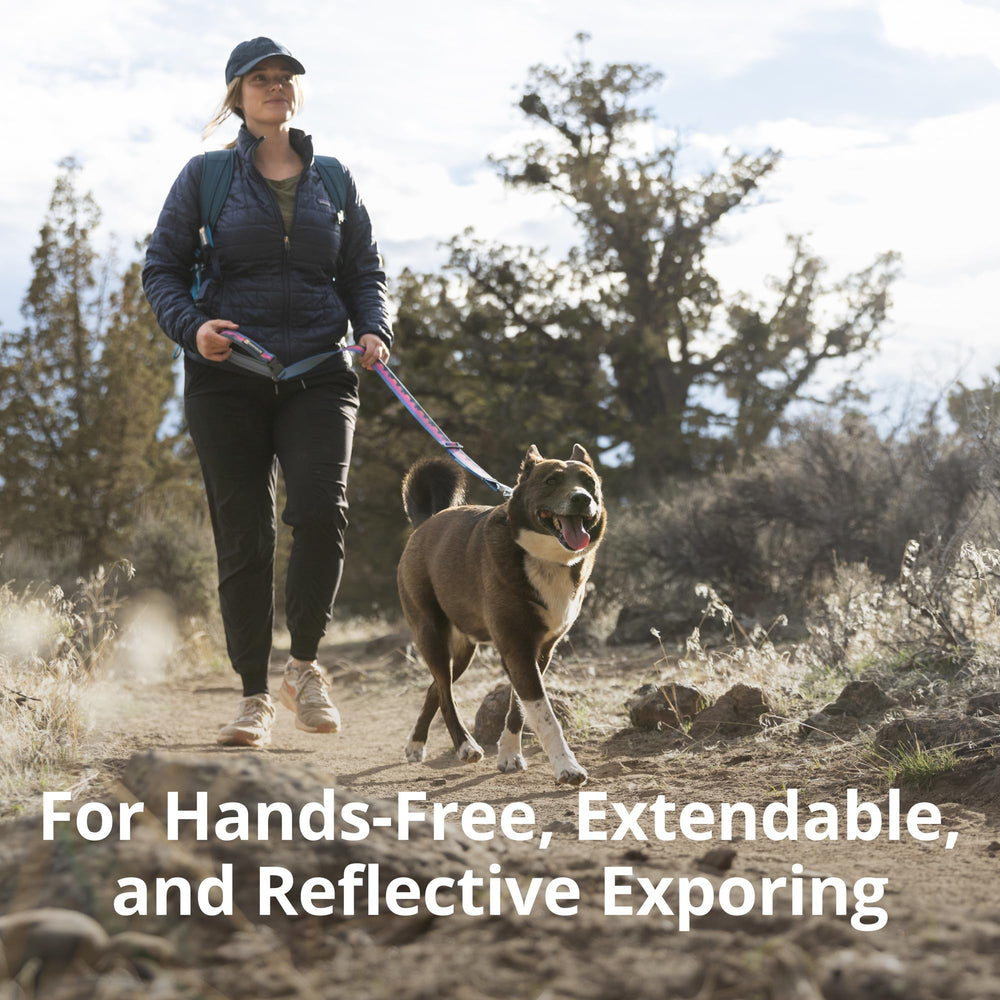 Ruffwear Crag Ex Leash extendable length offers flexible control on adventures.