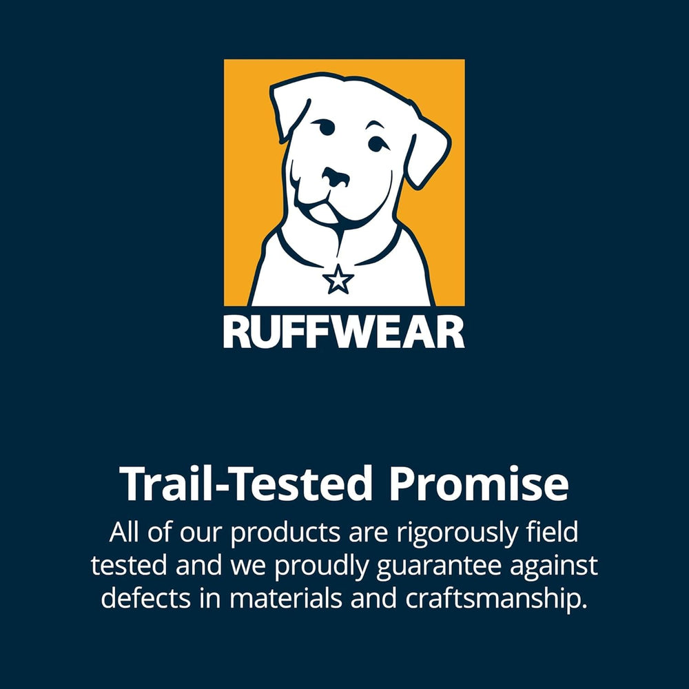 Ruffwear Flagline worn on a trail for active hiking