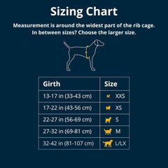 Ruffwear Flagline harness side profile highlights six-point adjustable fit