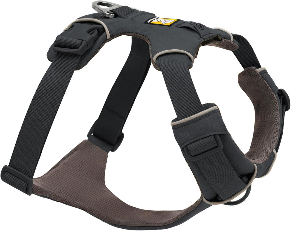 Ruffwear Front Range harness dual back attachment for versatile everyday walks.
