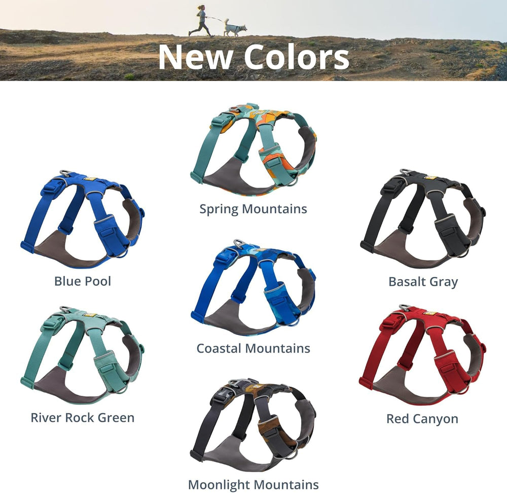 Ruffwear Front Range reflective trim boosts visibility in low light
