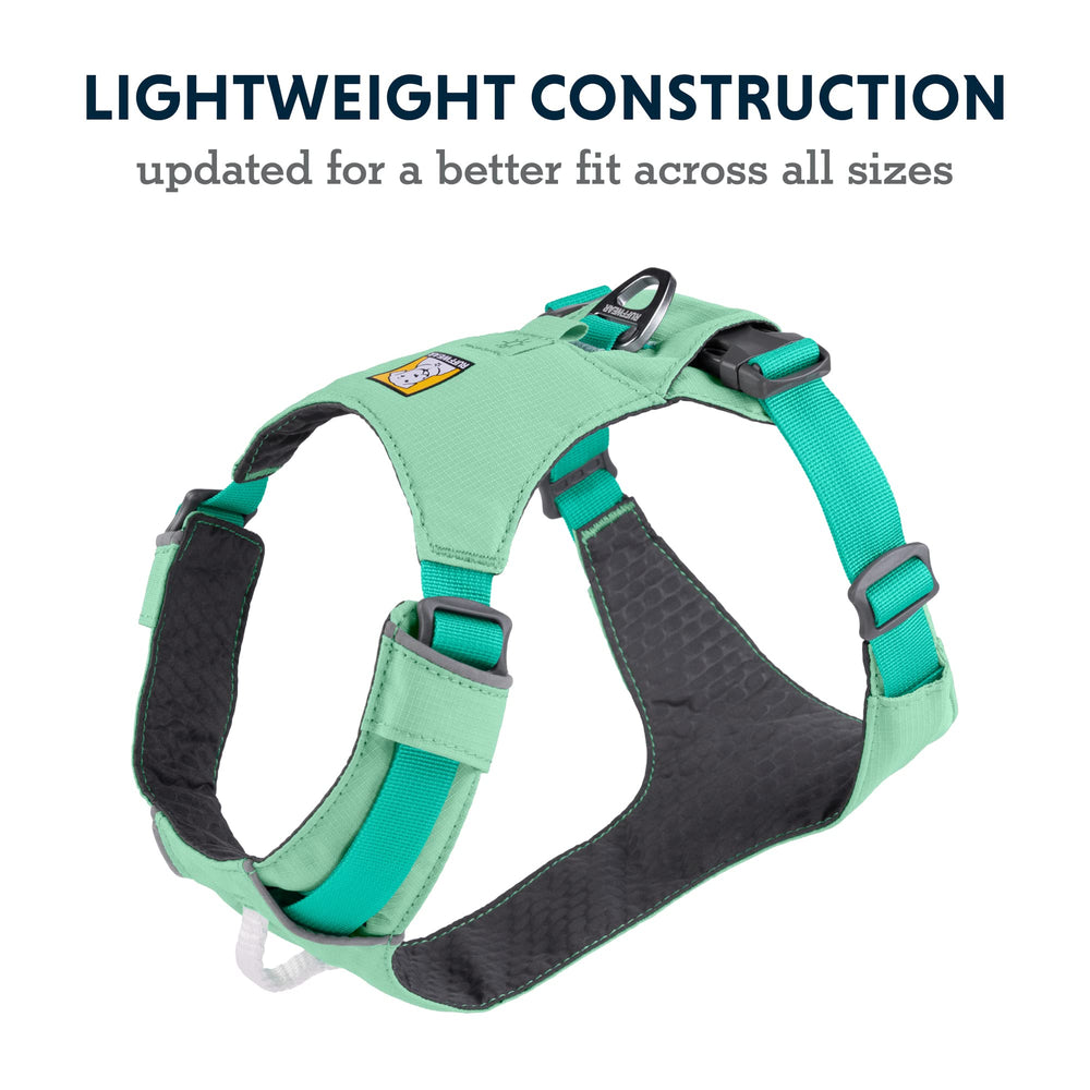 Ruffwear Hi & Light four-point adjustment for secure fit