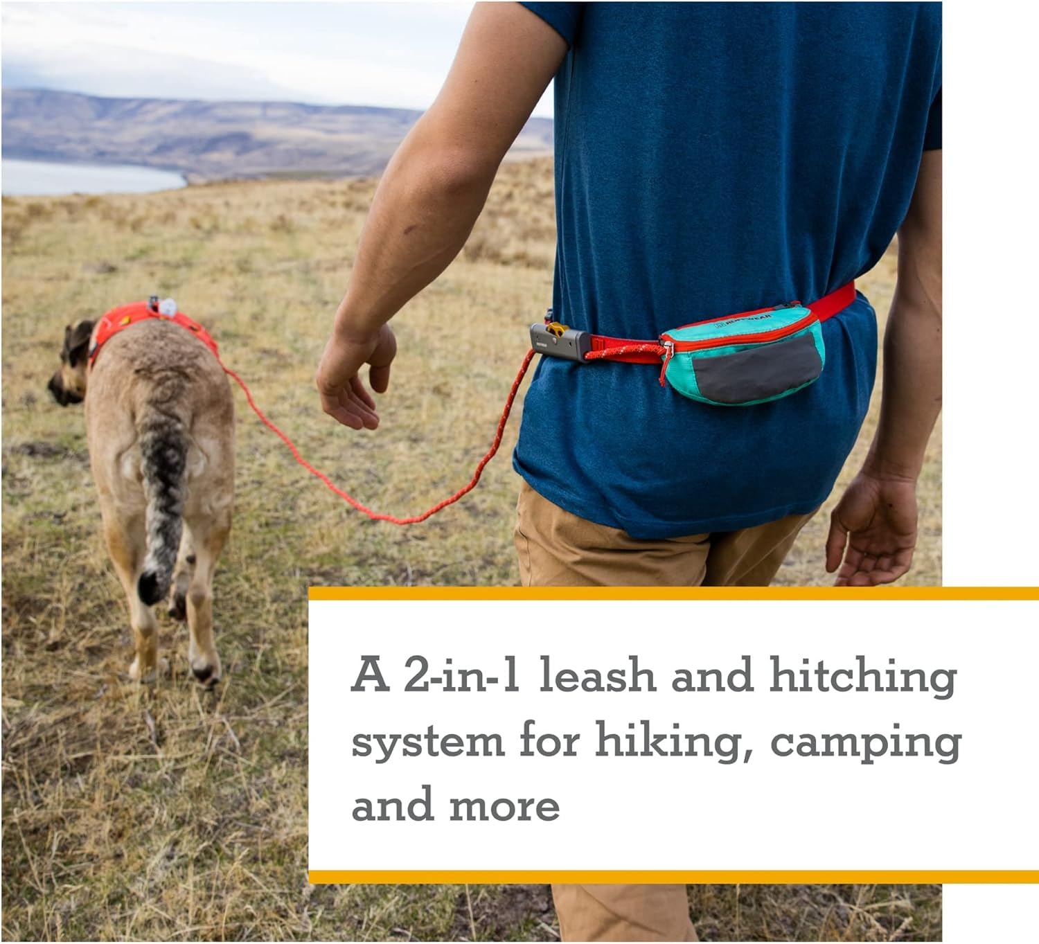 Ruffwear Hitch Hiker HitchLock demonstrates secure tension control