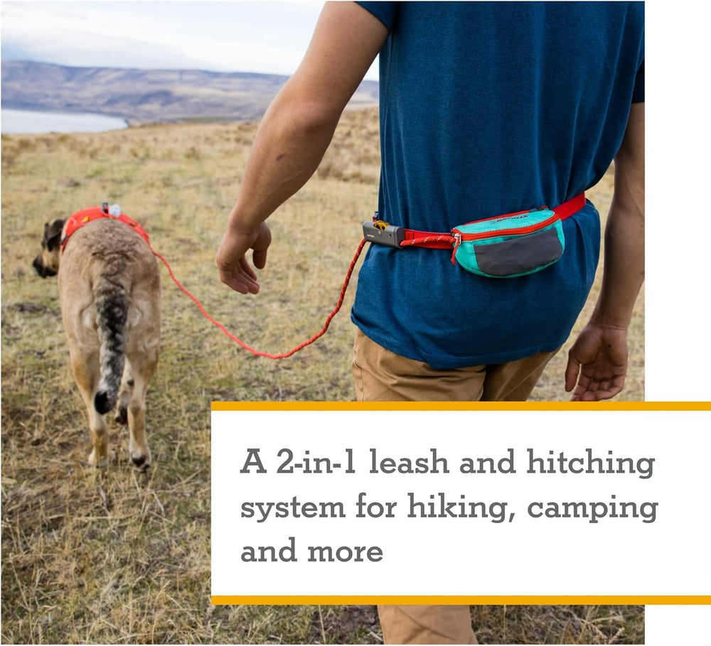 Ruffwear Hitch Hiker HitchLock demonstrates secure tension control