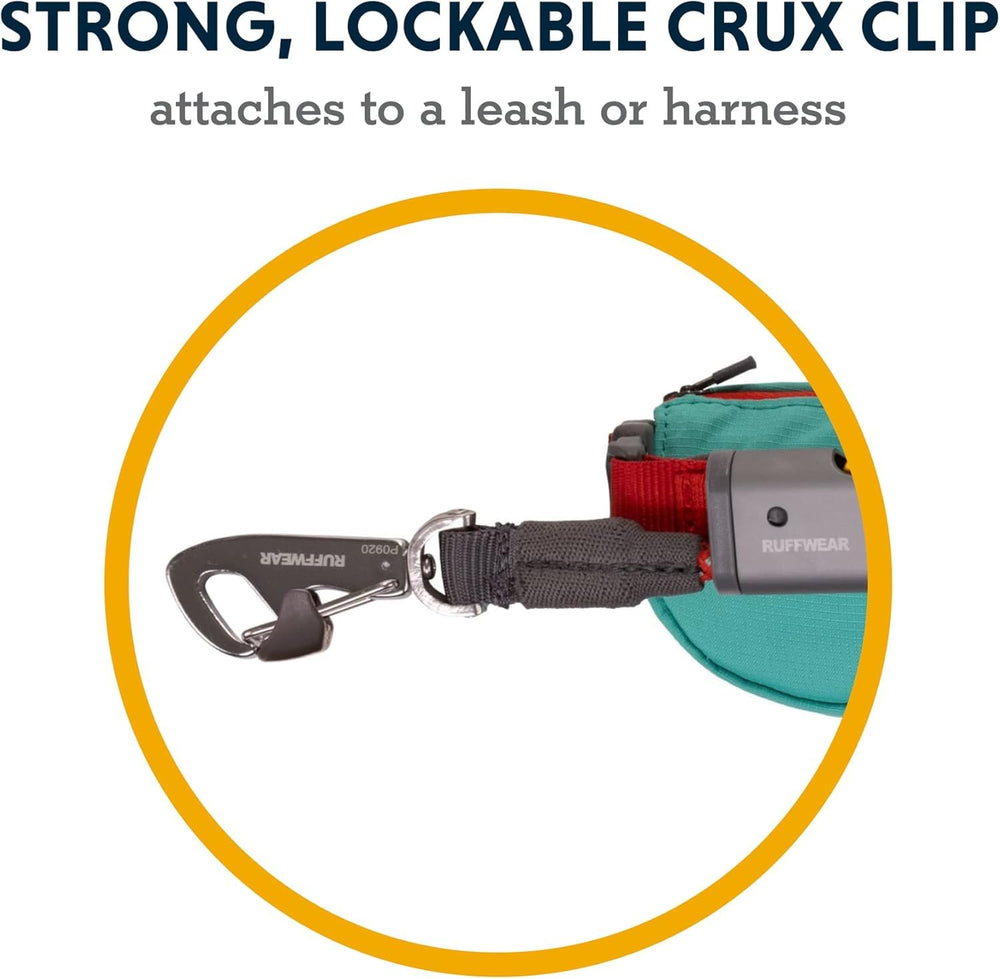 Ruffwear Hitch Hiker stow bag shown as durable water-repellent storage