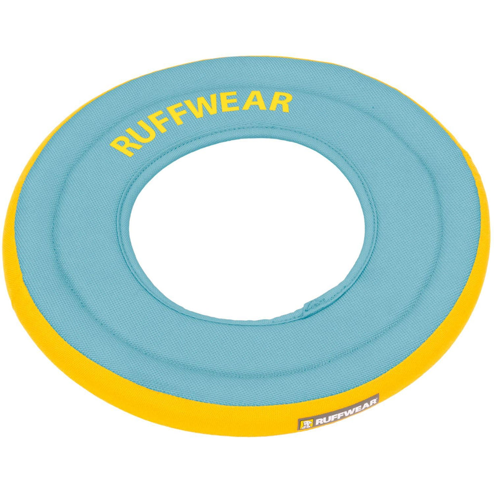 Ruffwear Hydro Plane Frisbee floats on water for easy fetch in lakes and rivers