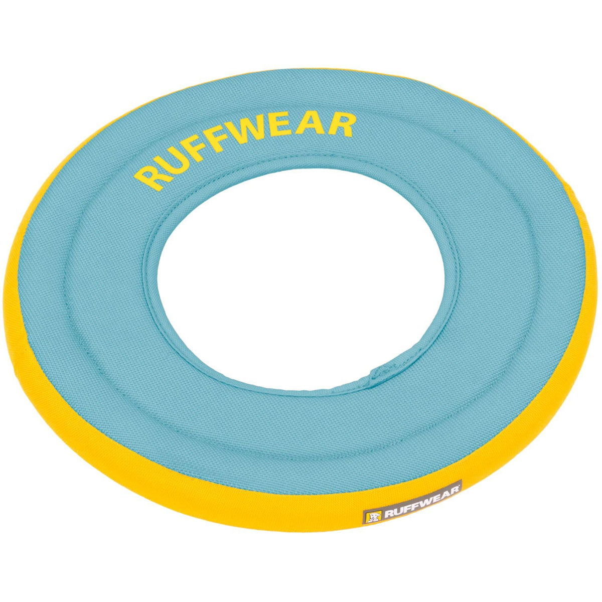 Ruffwear Hydro Plane Frisbee floats on water for easy fetch in lakes and rivers