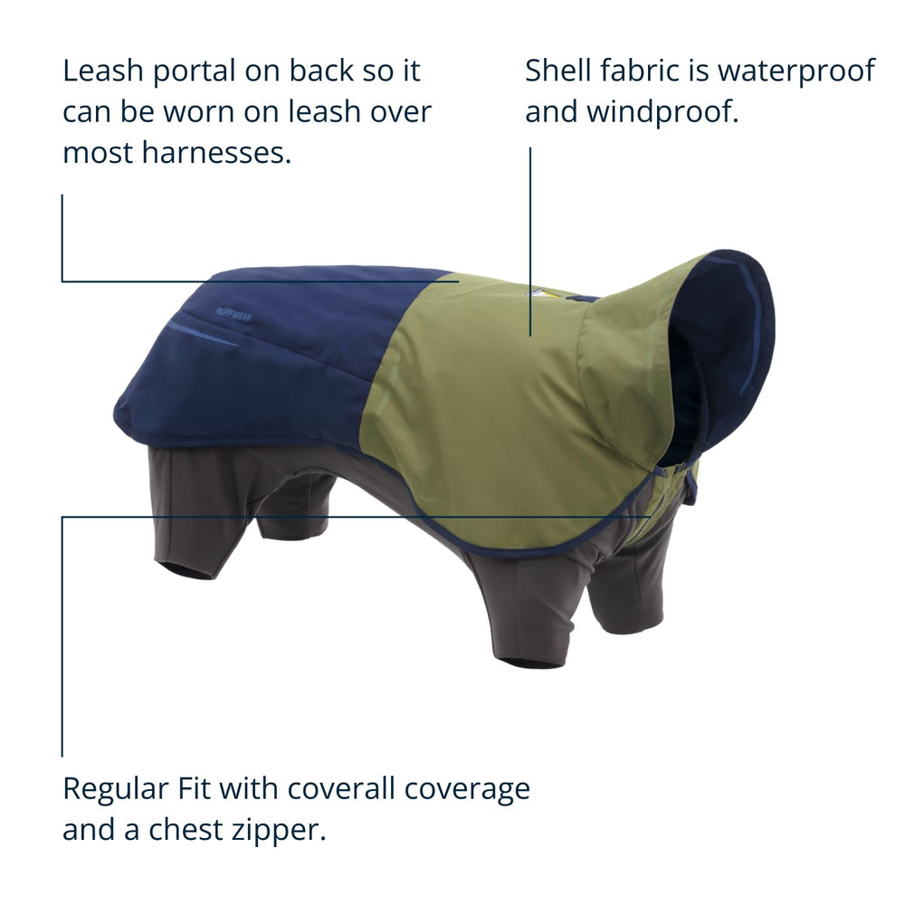 Ruffwear Sun Shower articulated sleeves allow natural movement on trails