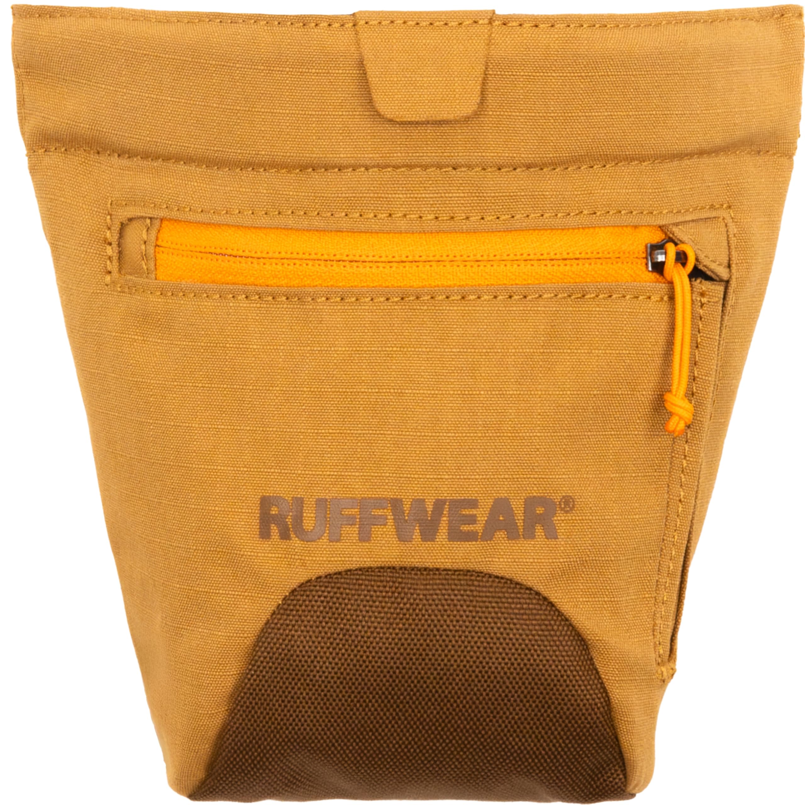 Ruffwear Treat Trader Brown Bear closed for quick one-handed rewards on walks.