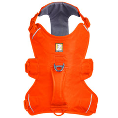 Ruffwear Web Master harness reinforced lift handle aids mobility on trails