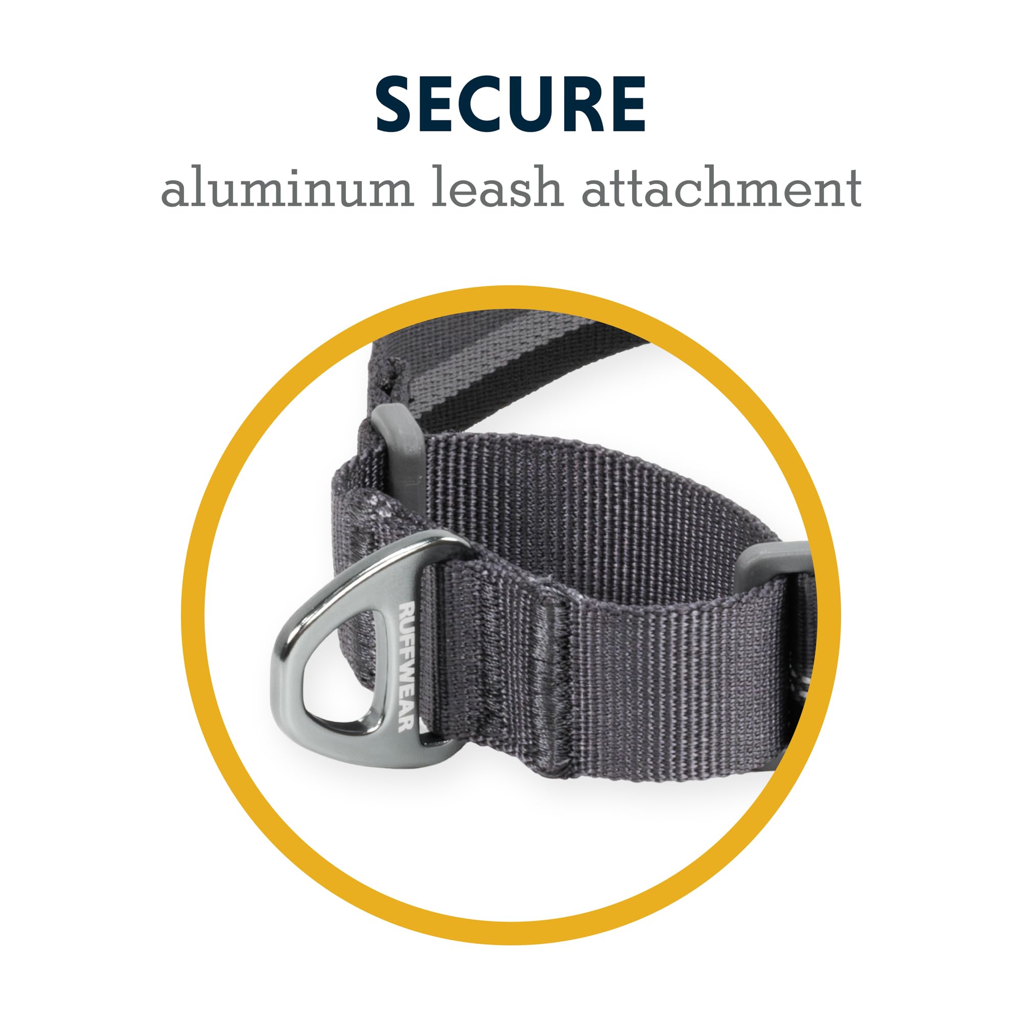 Ruffwear adjustable-fit shot reveals micro-adjustable lock for snug fit