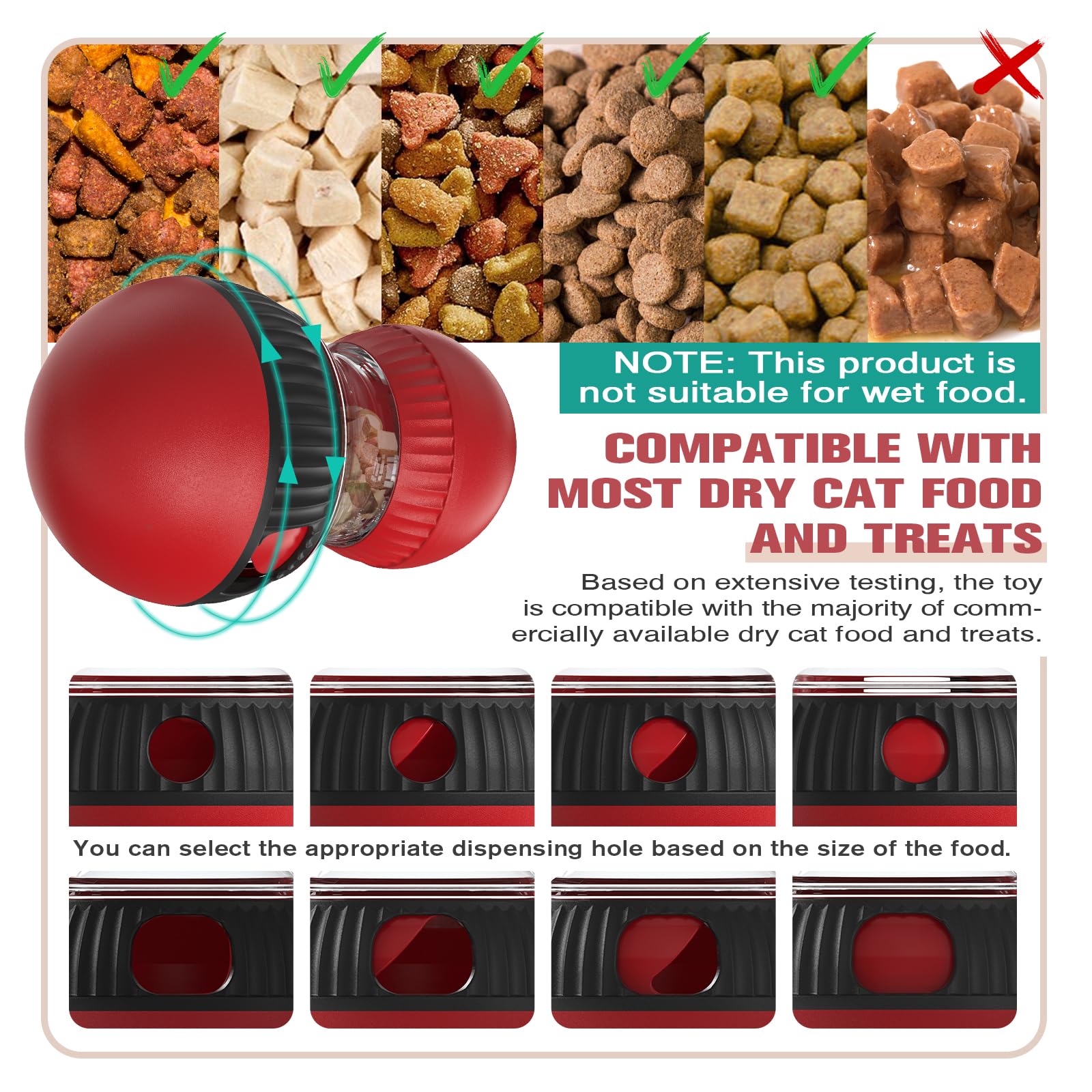 RUIDAY adjustable food-flow switch demonstrates customizable slow feeding.