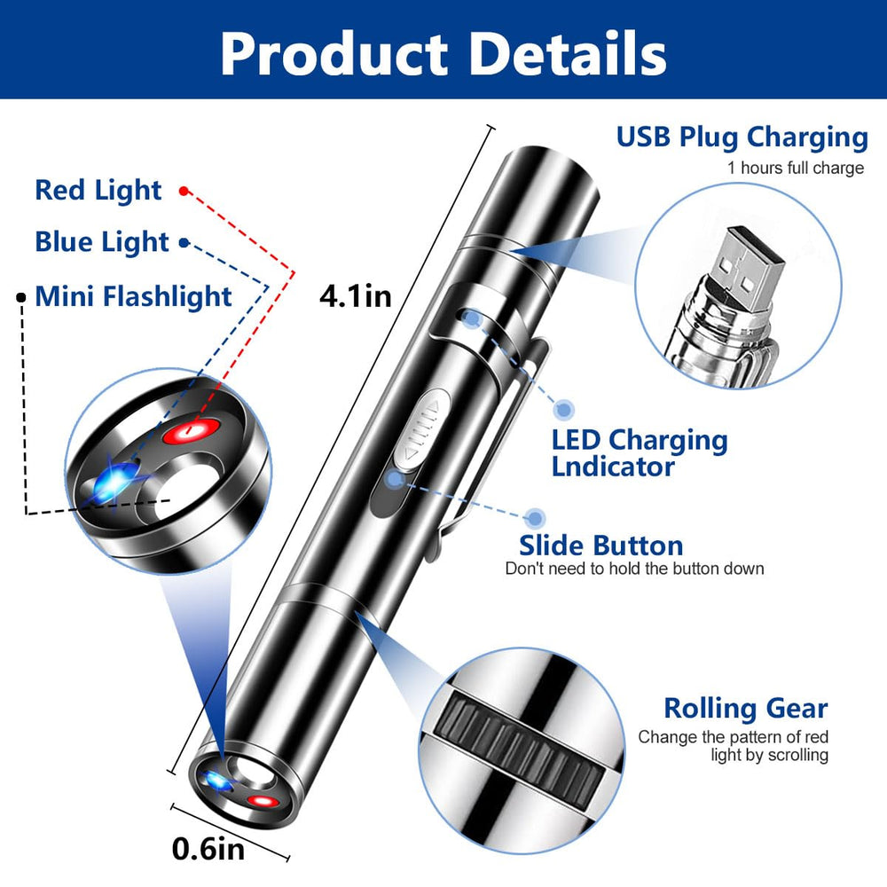 Rumcut laser pointer cat toy standard-dot beam supports varied indoor play.