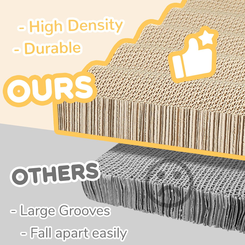 RUMUUKE cat scratch pad large surface supports stretching and healthy muscle use