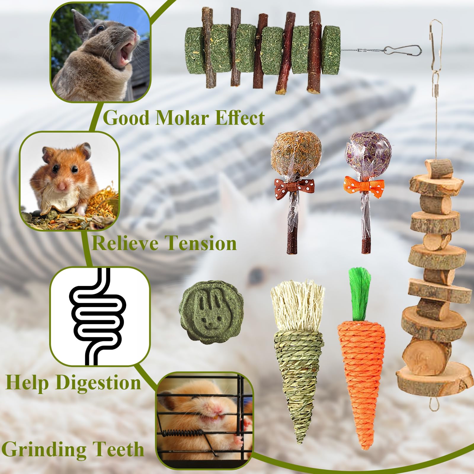 RUNANIA Carrot Toy – crunchy texture ideal for play and chewing.