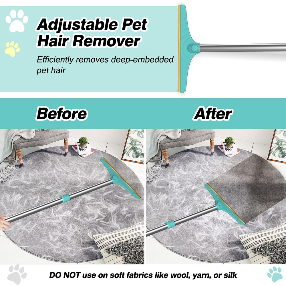 Rundik 45-inch handle enables standing cleaning with minimal bending.