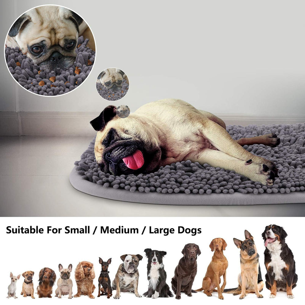 Rundik Snuffle Mat edge guard keeps treats in place during games.