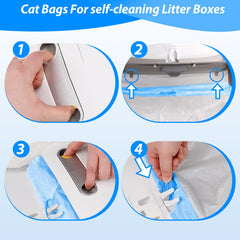 Runhike Petcove litter bags compatibility highlights seamless box fitting.
