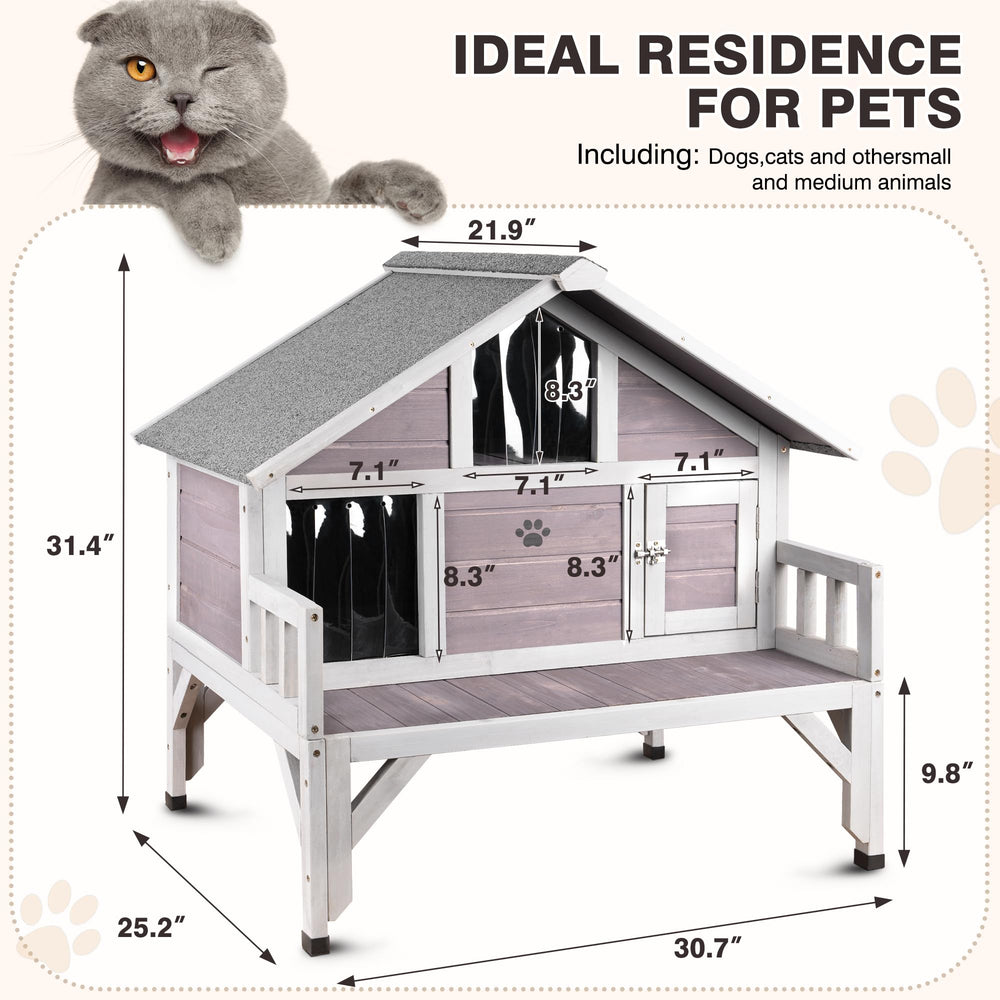 RUNSHED easy-assembly design highlights pre-drilled holes for fast setup.