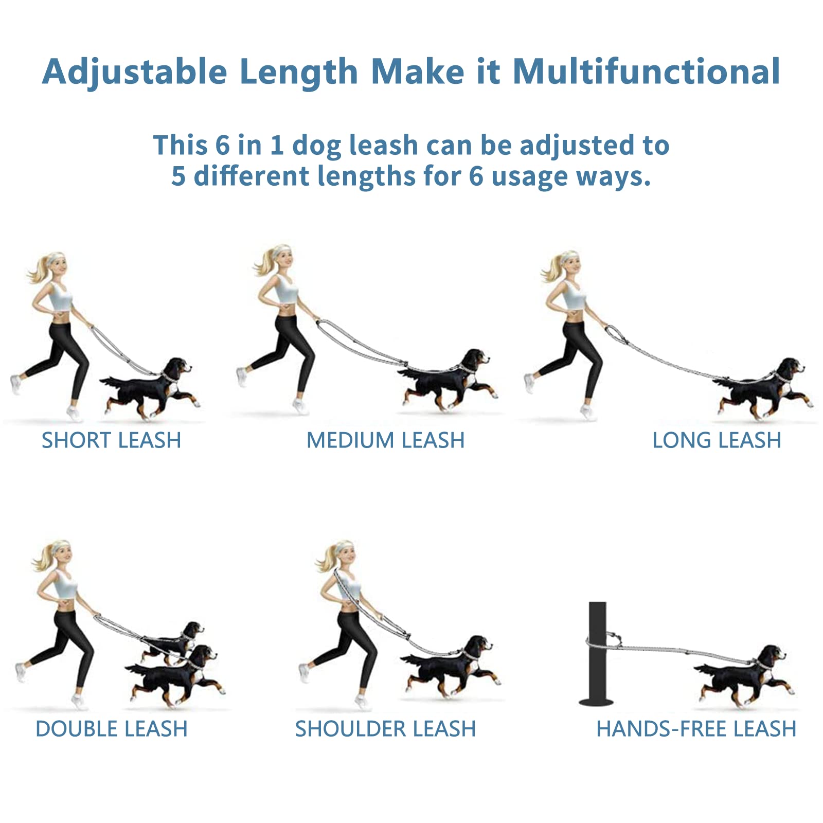 Runwing 360-degree rotation clasp reduces tangles during walks and runs