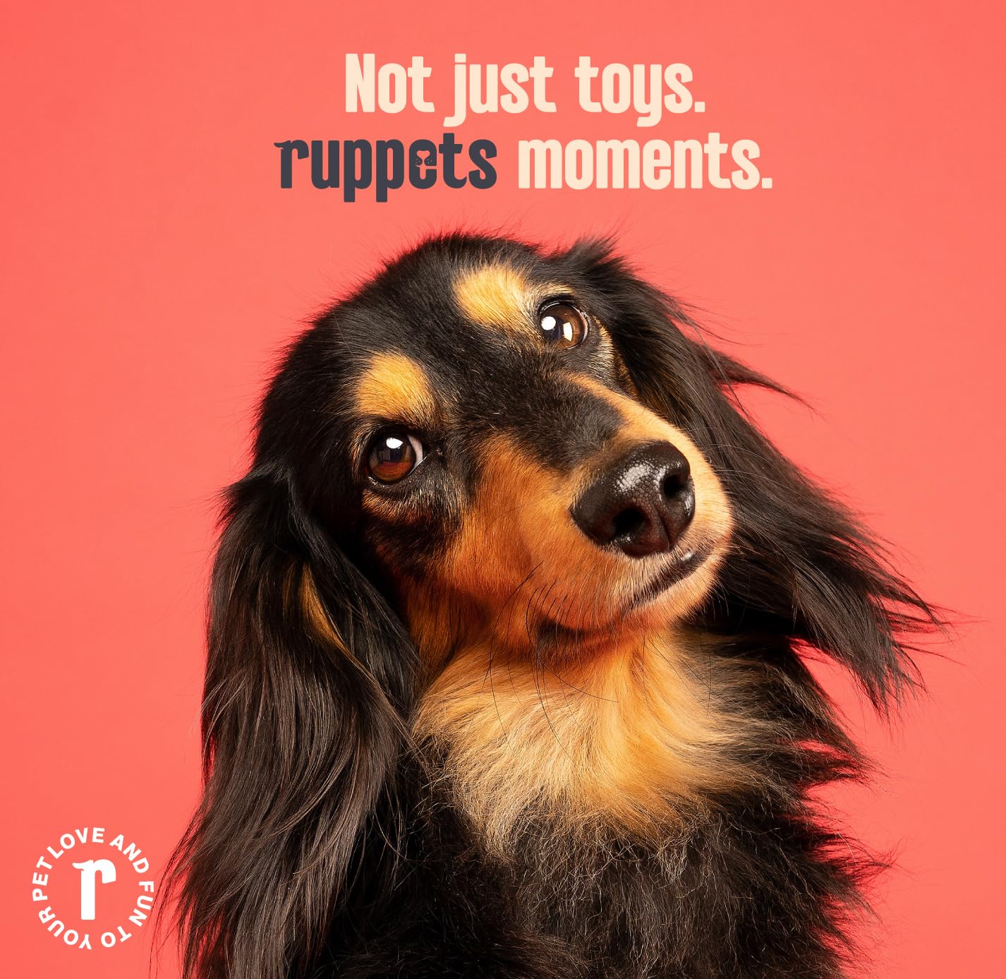 Ruppets grooves clean teeth while pups chew and play.