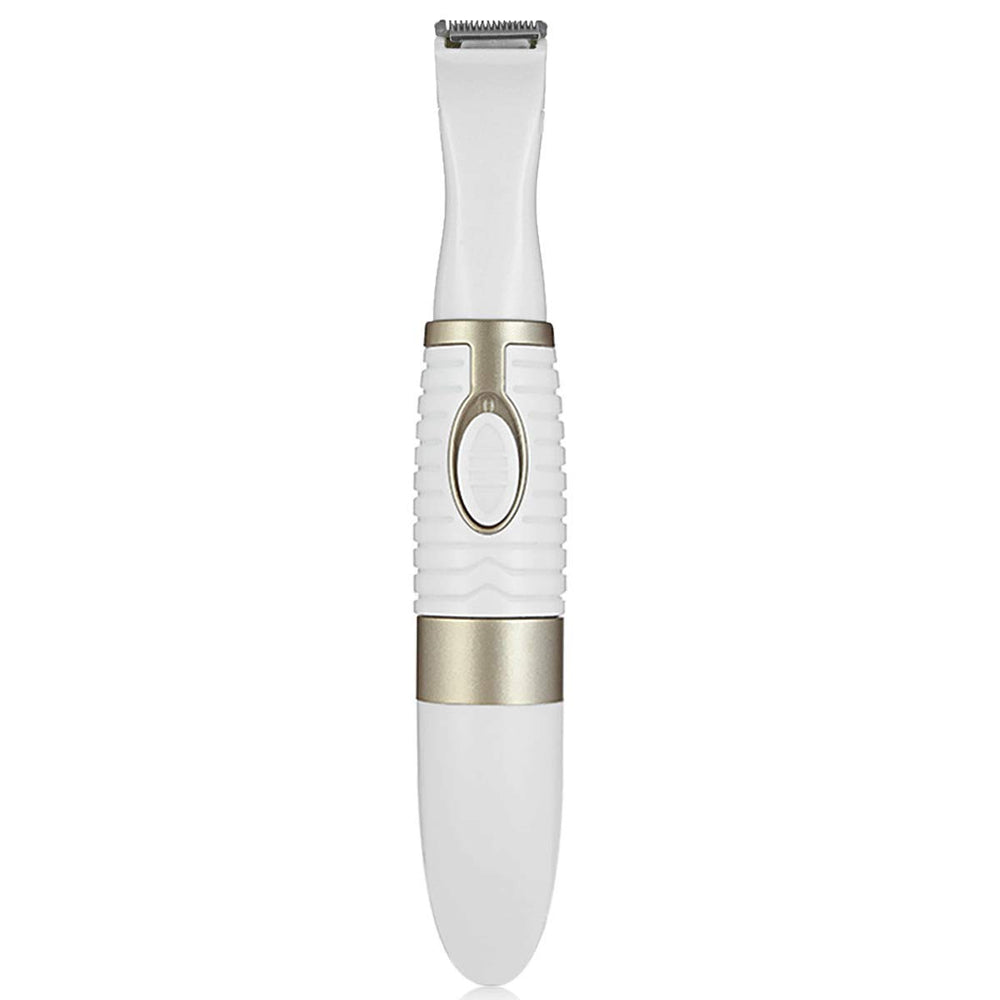 Ruri's narrow cutter head stainless close-up shows gentle grooming.