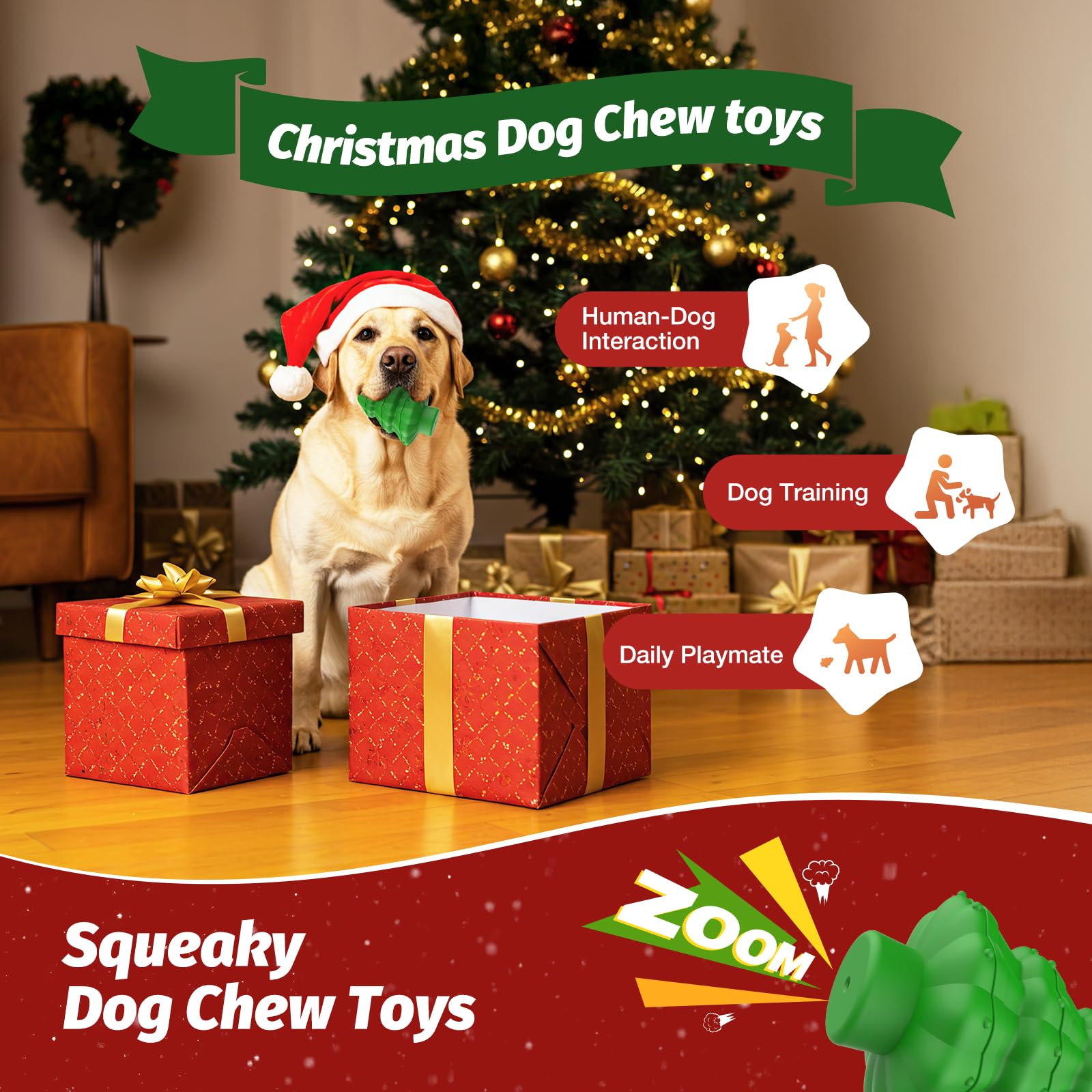 RUXAN teething toy stuffed with peanut butter for treats.