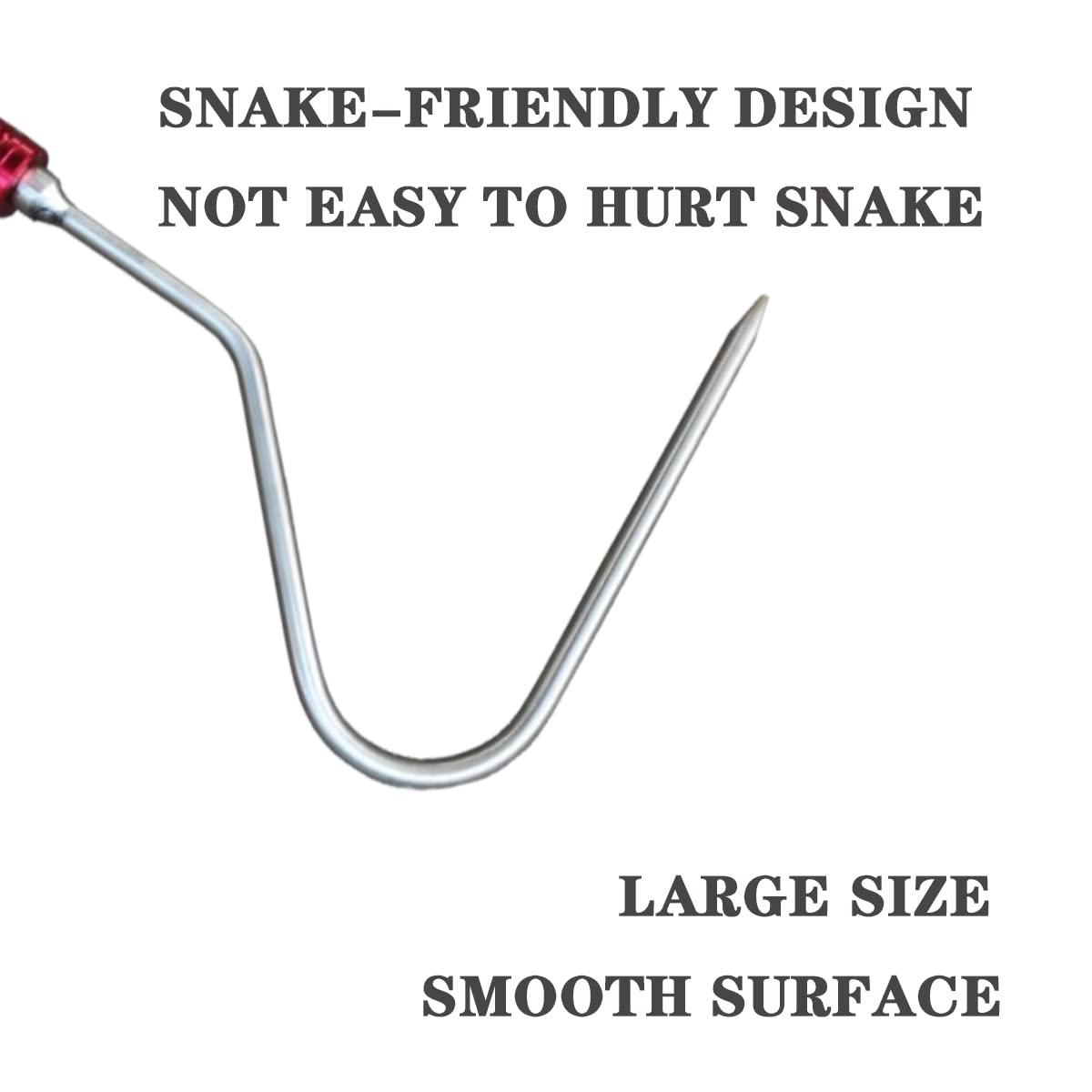 RUYARXNM animal-friendly duckbill design minimizes harm when moving reptiles