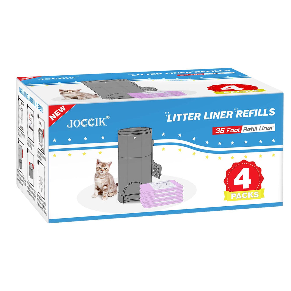 RUZAKO 36-foot liners offer up to 20 weeks of use for one cat.