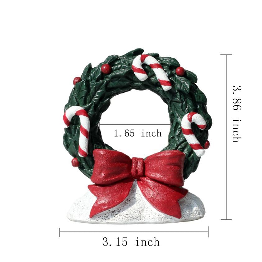 RVQIGYP aquarium Christmas Wreath ornament adds seasonal charm to setup.
