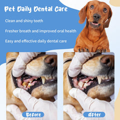 RWT breath freshening image with mint and lemongrass for fresher pet breath